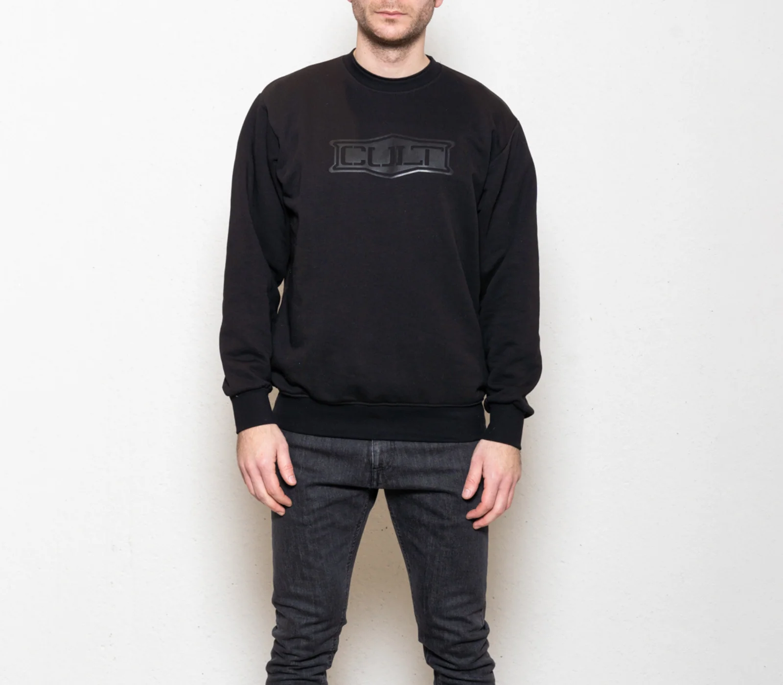 SWEATSHIRT 4047 BLACK - Image 2